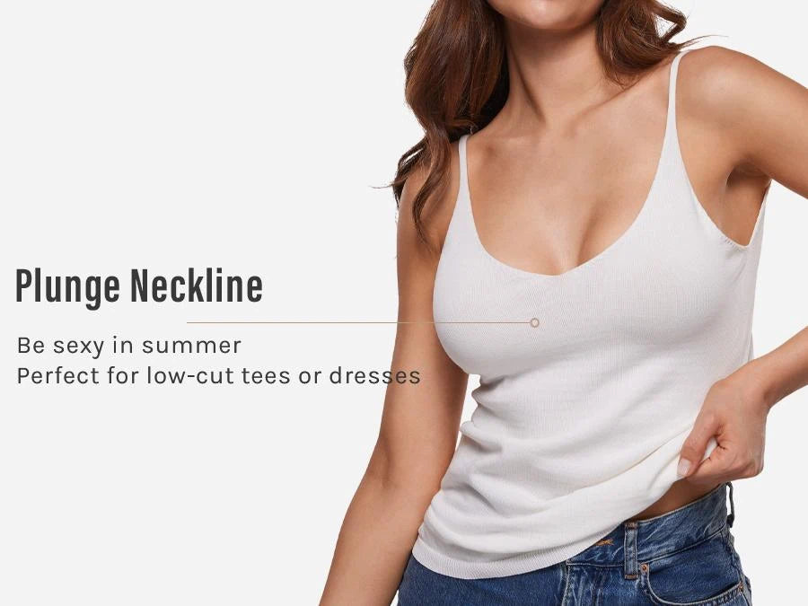 Flawless Plunge Neckline for Summer Styling