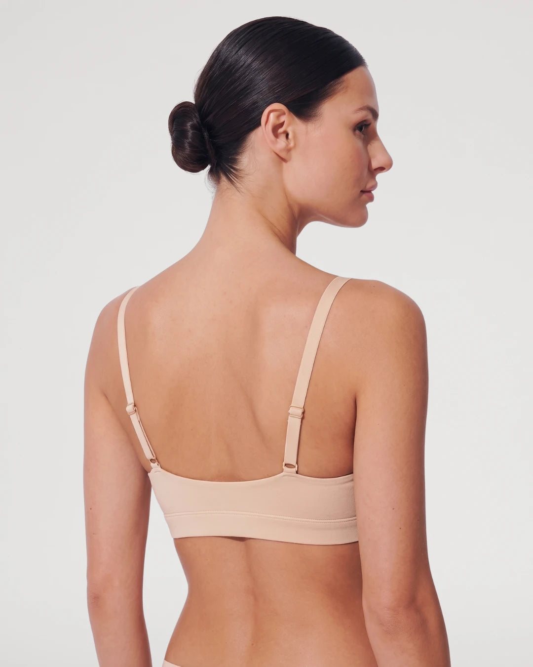 The Barely-There Padded Deep V Bralette