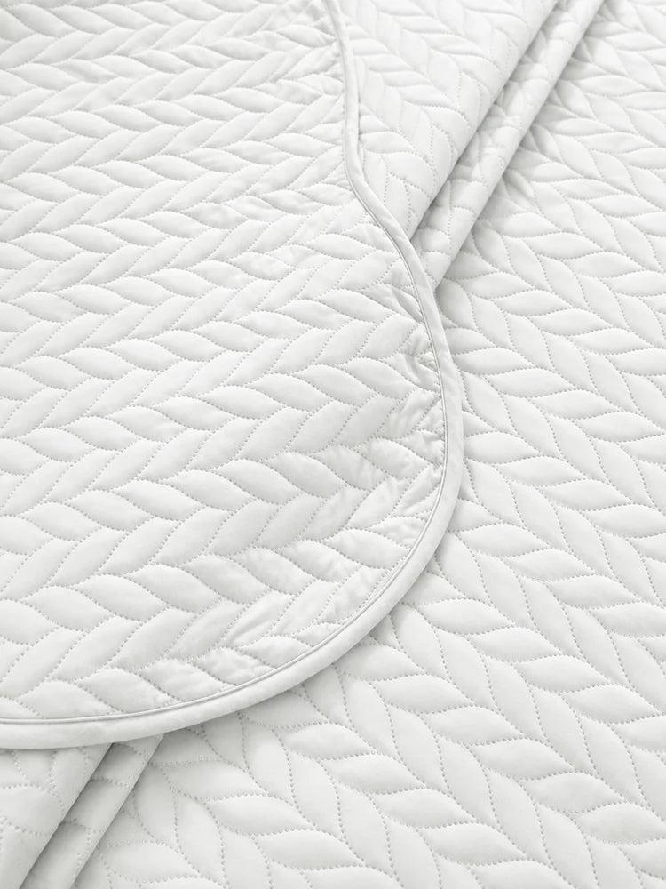 Lightweight Quilted Coverlet Bedspread Set