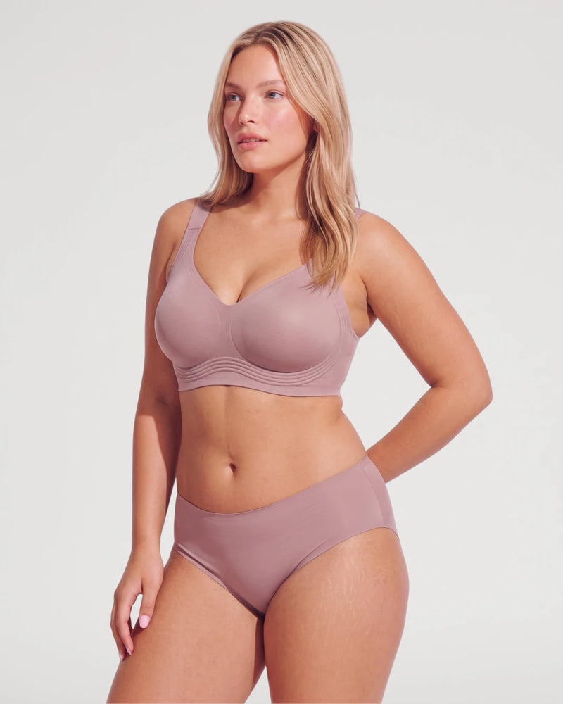 Wireless Full-Coverage Seamless Push-Up Jelly Bra
