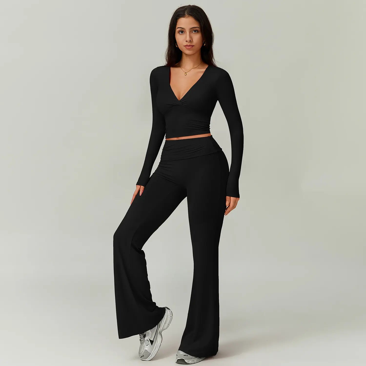 2-Piece High Stretch Sporty Activewear Set