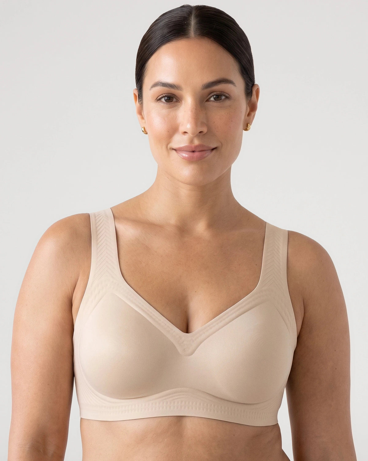 Comfort support view of this bra | LilyCurve