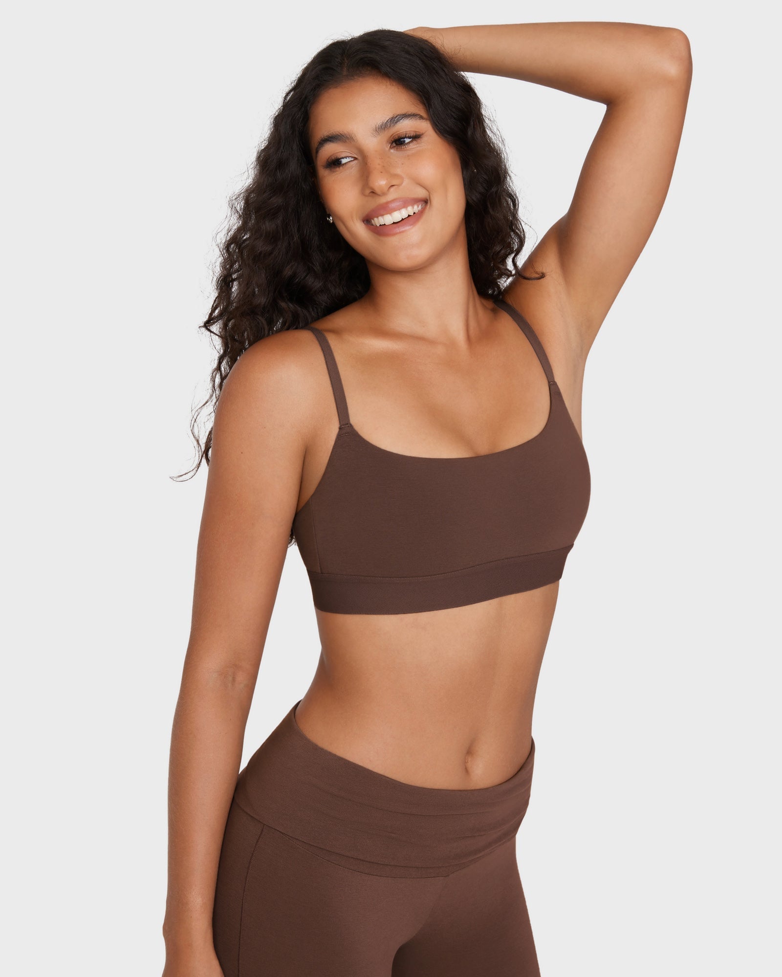 Seamless Unlined Scoop Neck Wireless Bralette
