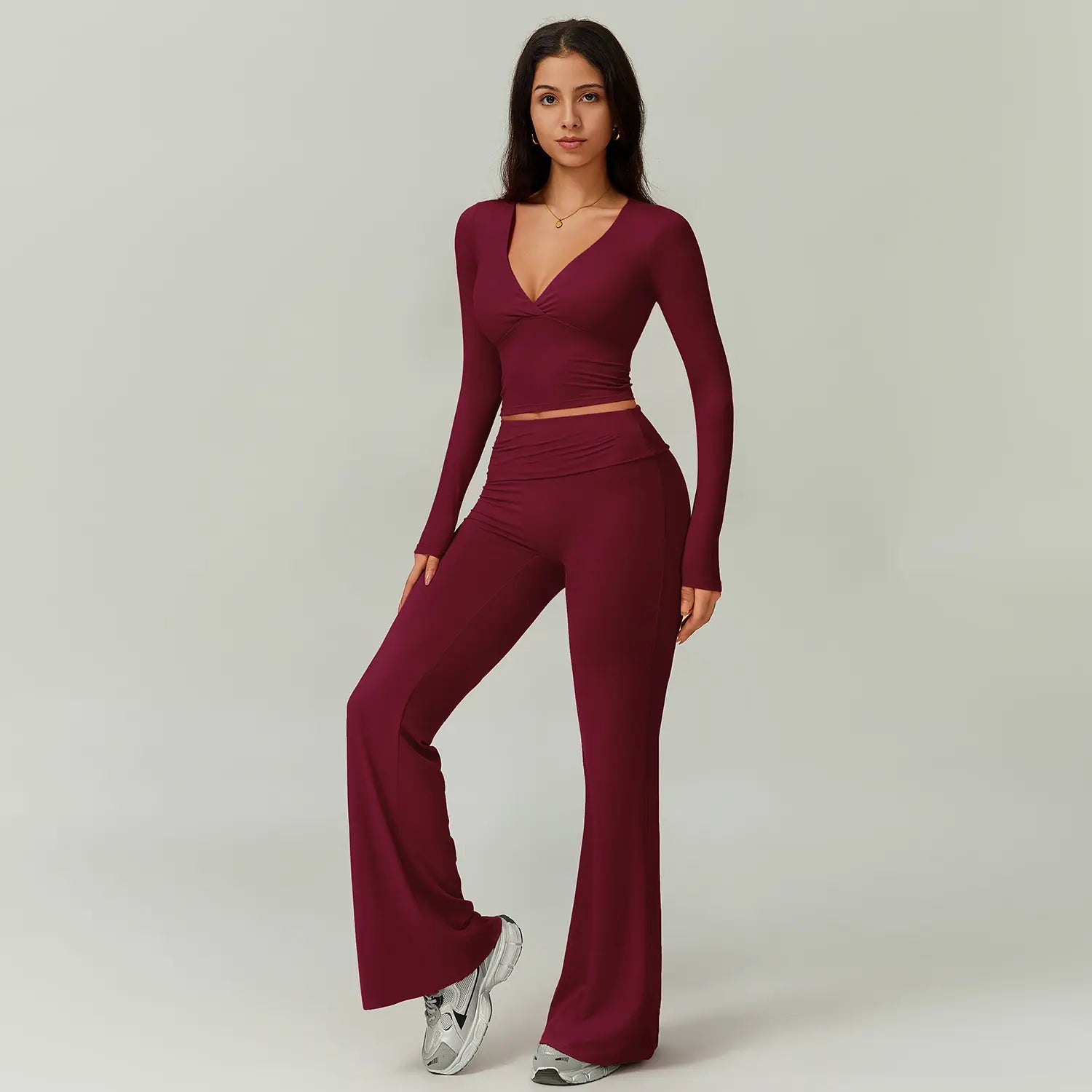 2-Piece High Stretch Sporty Activewear Set