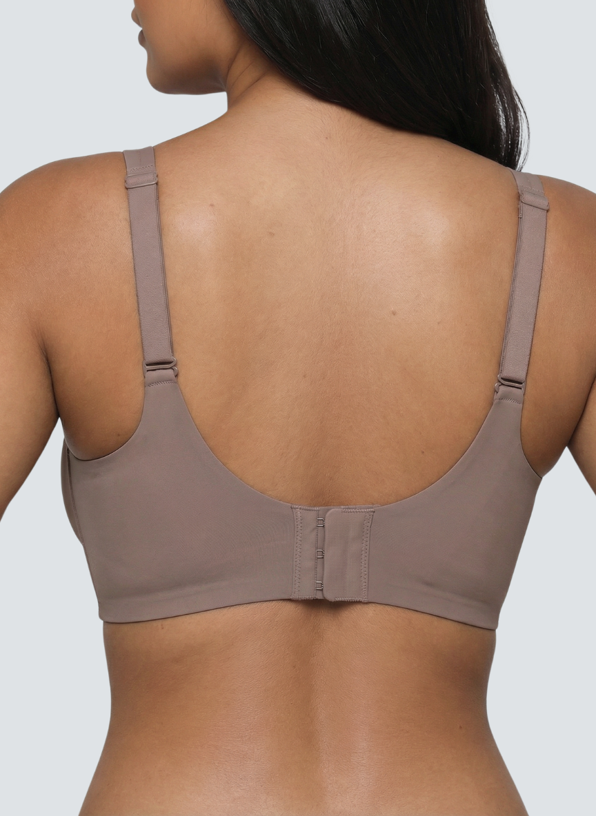 Wireless Breathable Jelly Bra - Black / 3XL