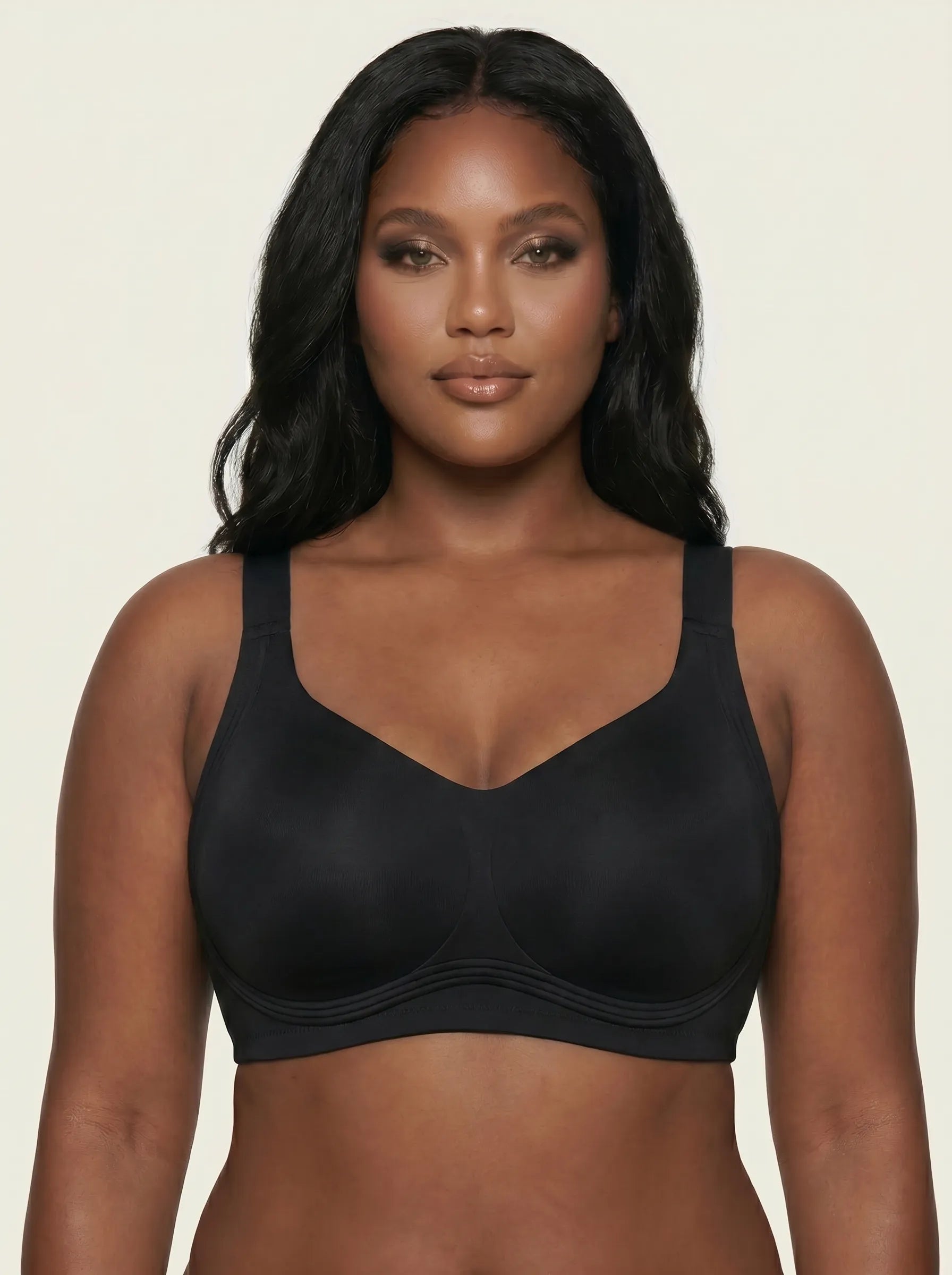 Wireless Full-Coverage Seamless Push-Up Jelly Bra