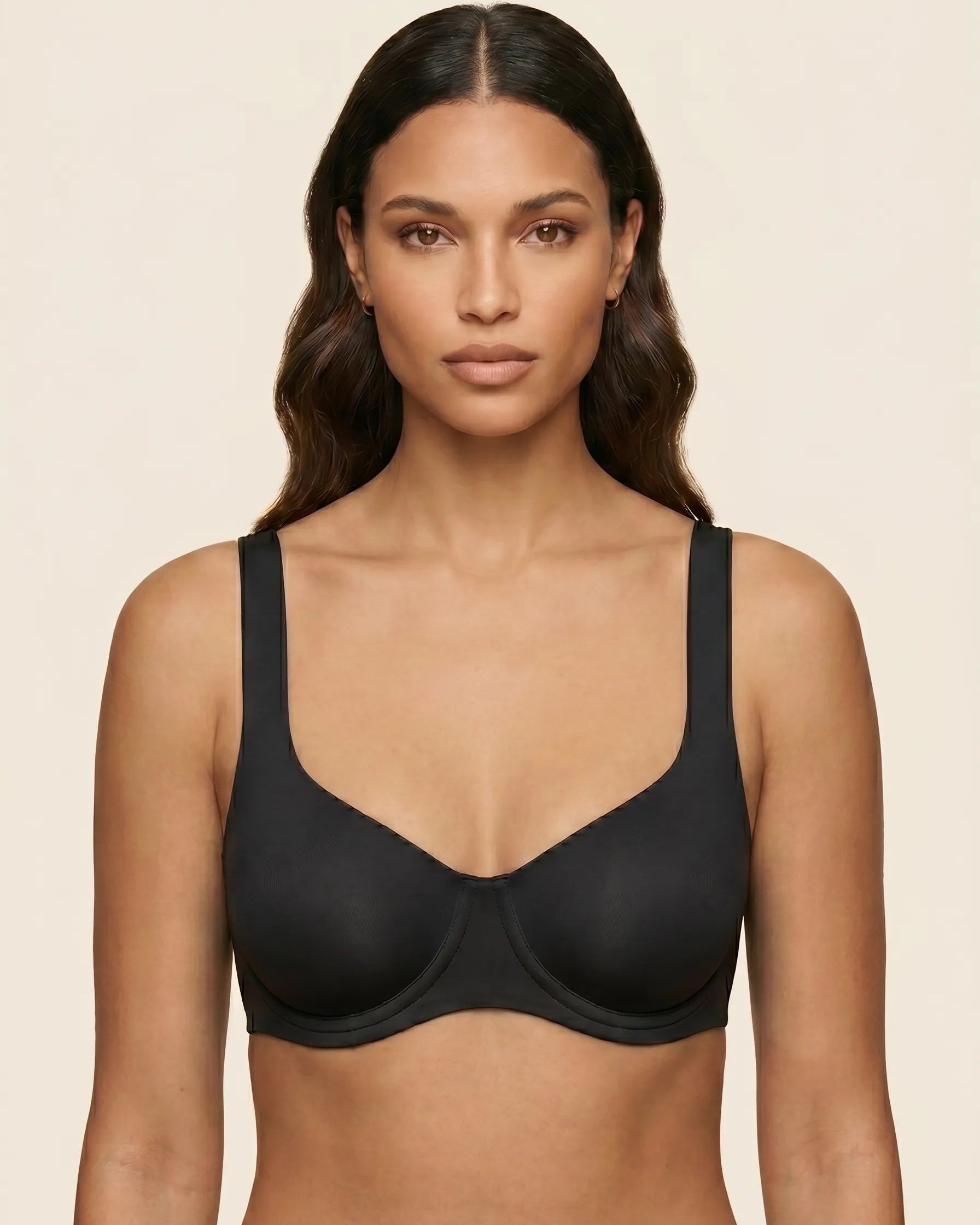 Seamless Unlined Balconette Underwired Bra