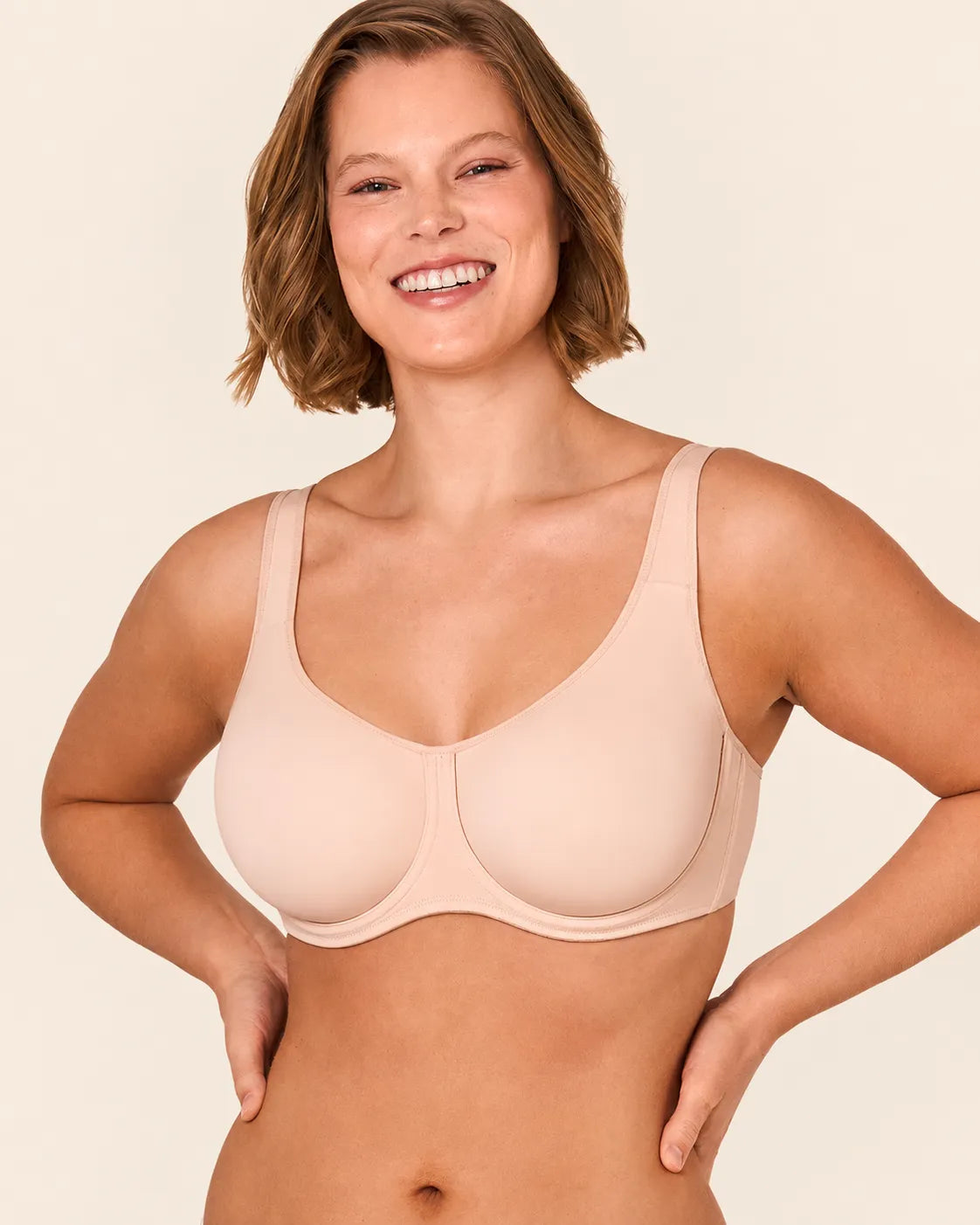 Unlined Underwire Full Coverage Bra