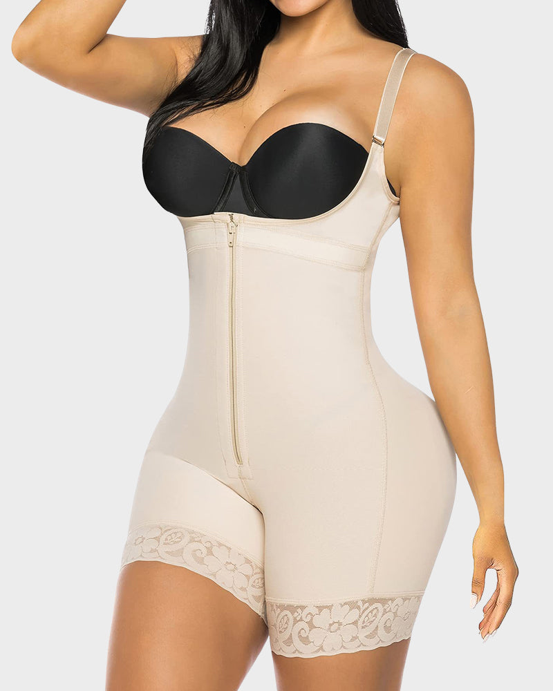 LilyCurve Colombian Tummy Control Butt Lift Fajas Shapewear in BK