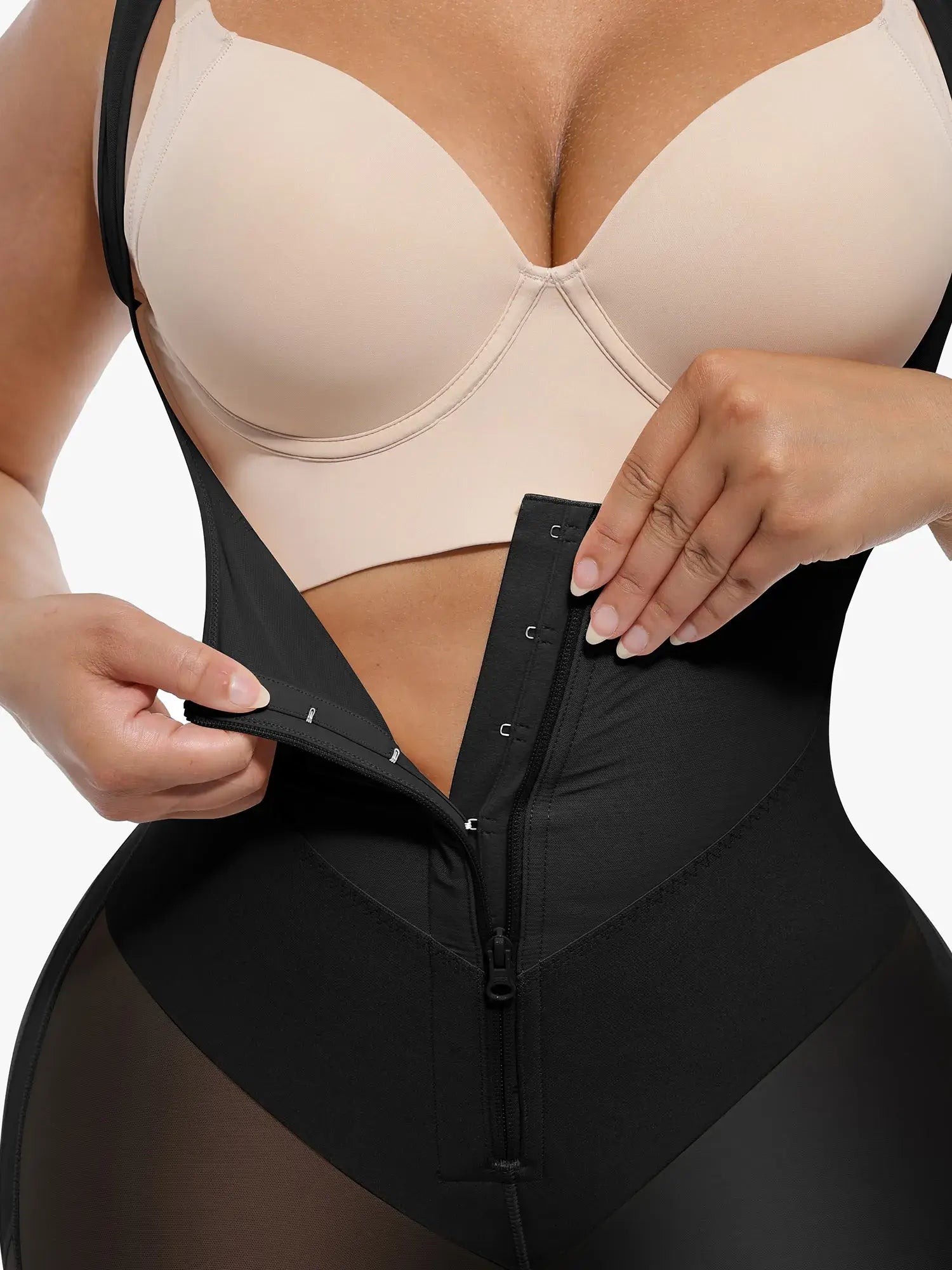 U-Shaped Full-Body Sculpting Faja Bodysuit