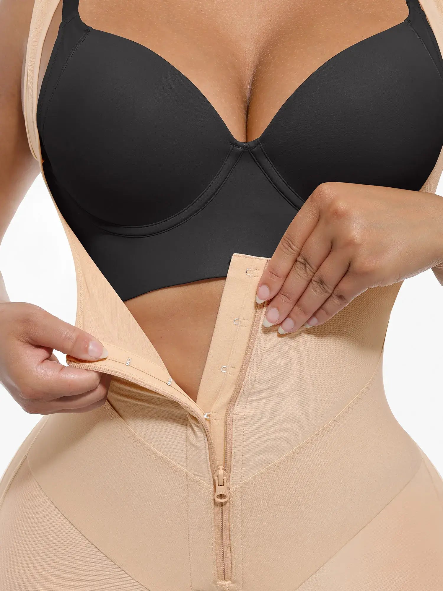 U-Shaped Full-Body Sculpting Faja Bodysuit