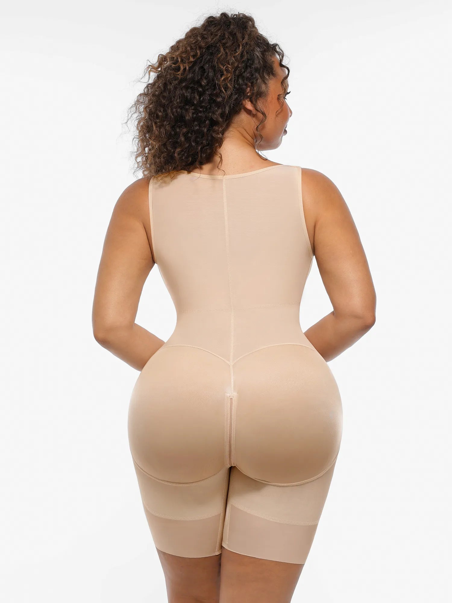 U-Shaped Full-Body Sculpting Faja Bodysuit