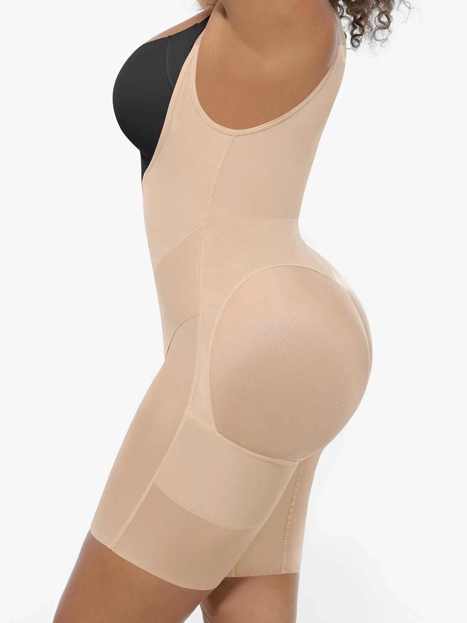 U-Shaped Full-Body Sculpting Faja Bodysuit