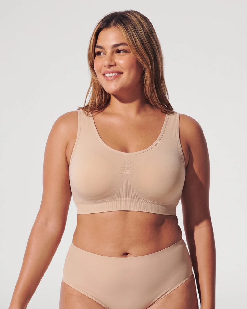 Comfort Wireless Full Coverage Push Up U Back Bra