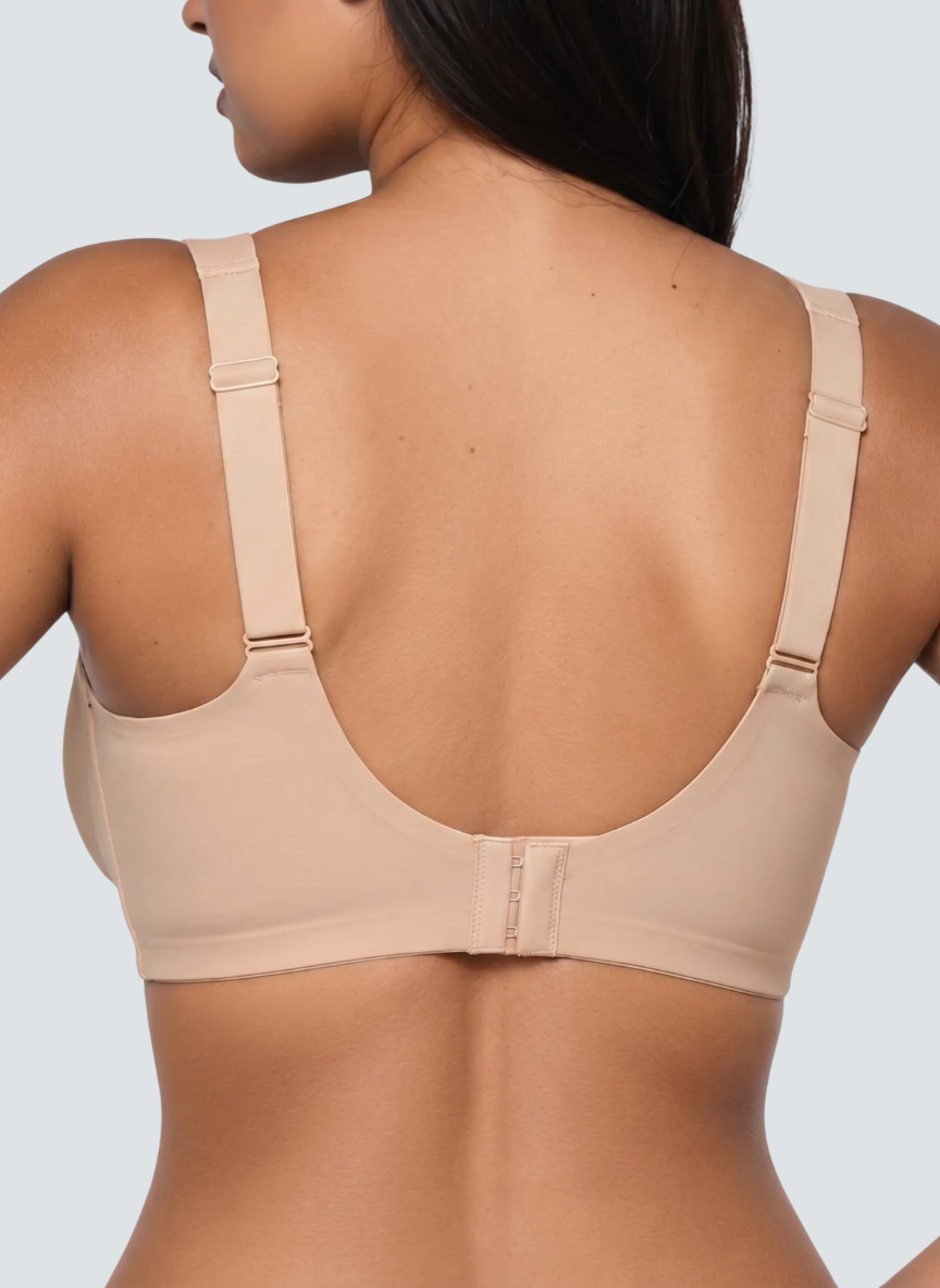 Seamless Scalloped Jelly Bra - Gray / XL