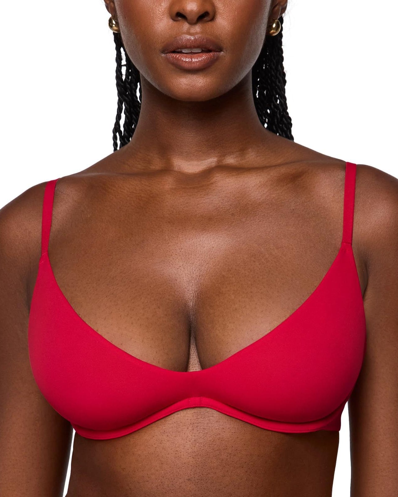 Inbarely Plus Plunge Unlined Balconette Bra