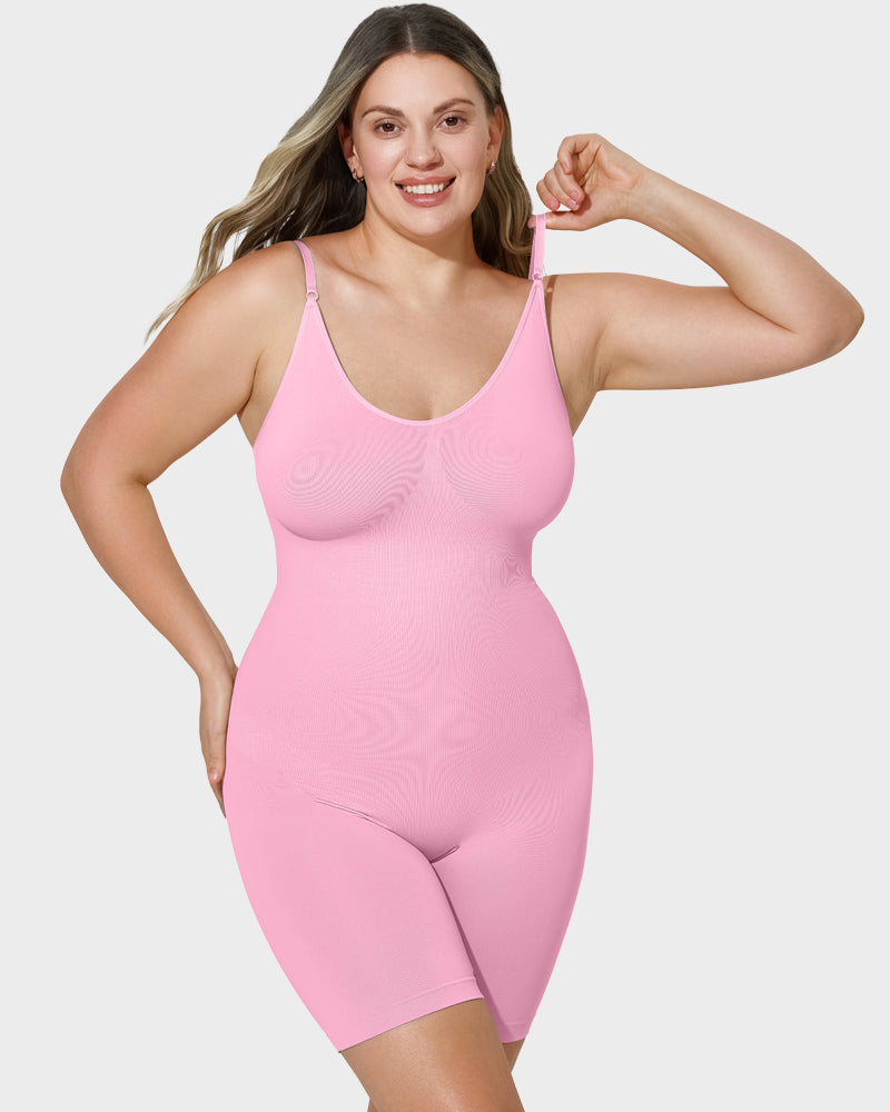 LilyCurve Everyday Sculpt Seamless Full Body Shaper in BN