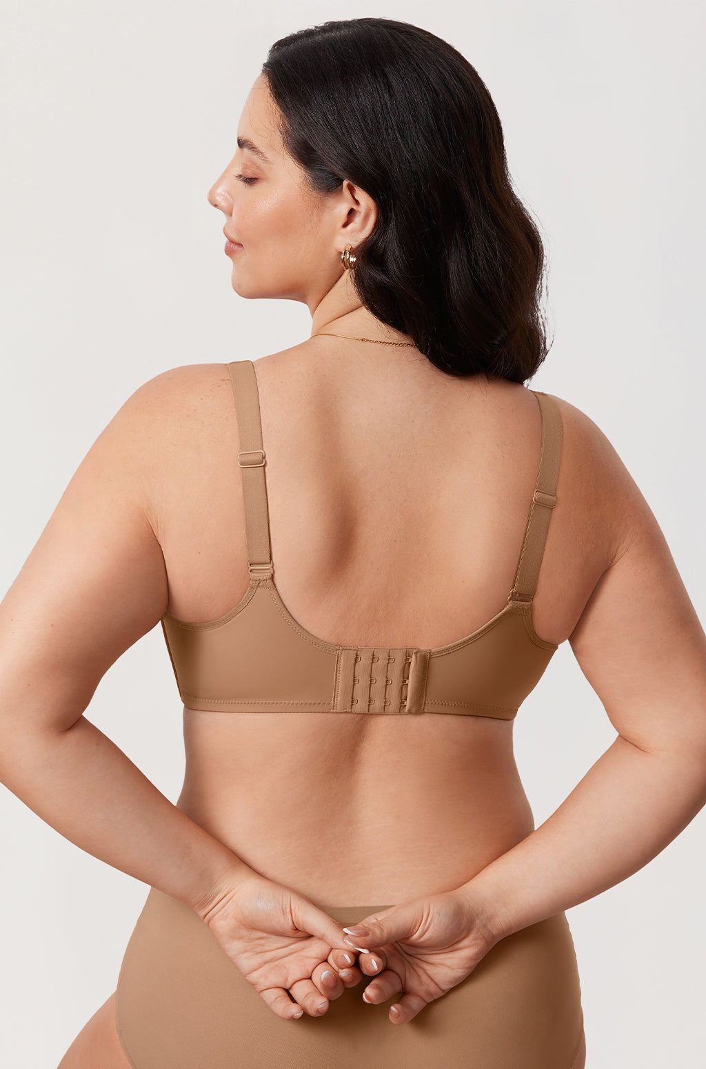 Confishape Supportive Full Coverage Bra - Beige