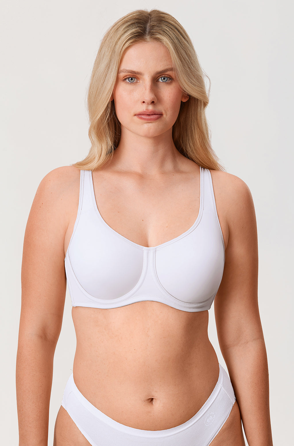 Confishape Supportive Full Coverage Bra - Beige
