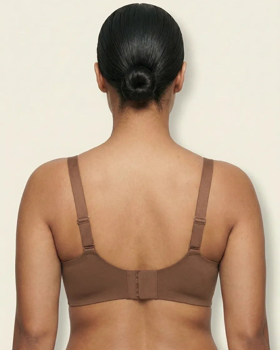 Seamless Wireless Plunge Push-Up Jelly Bra