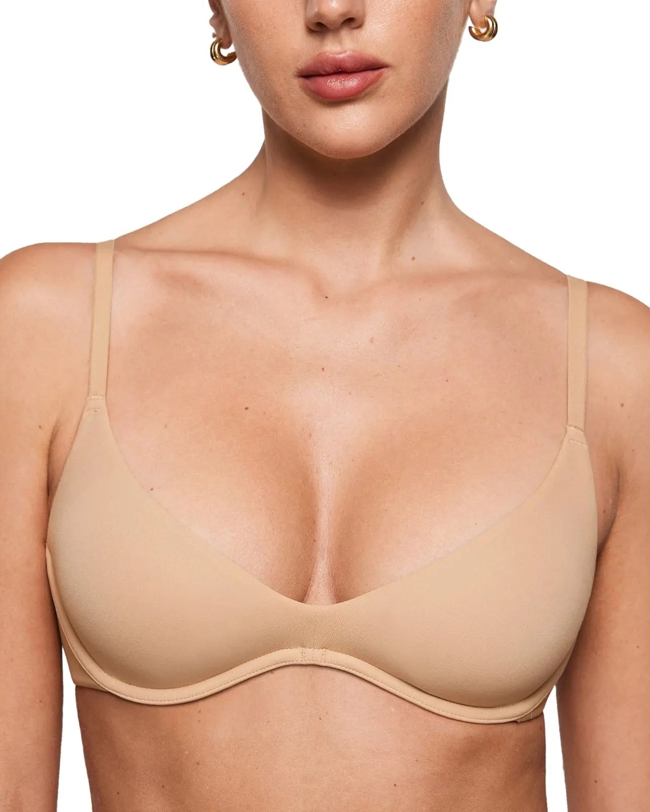 Inbarely Plus Plunge Unlined Balconette Bra