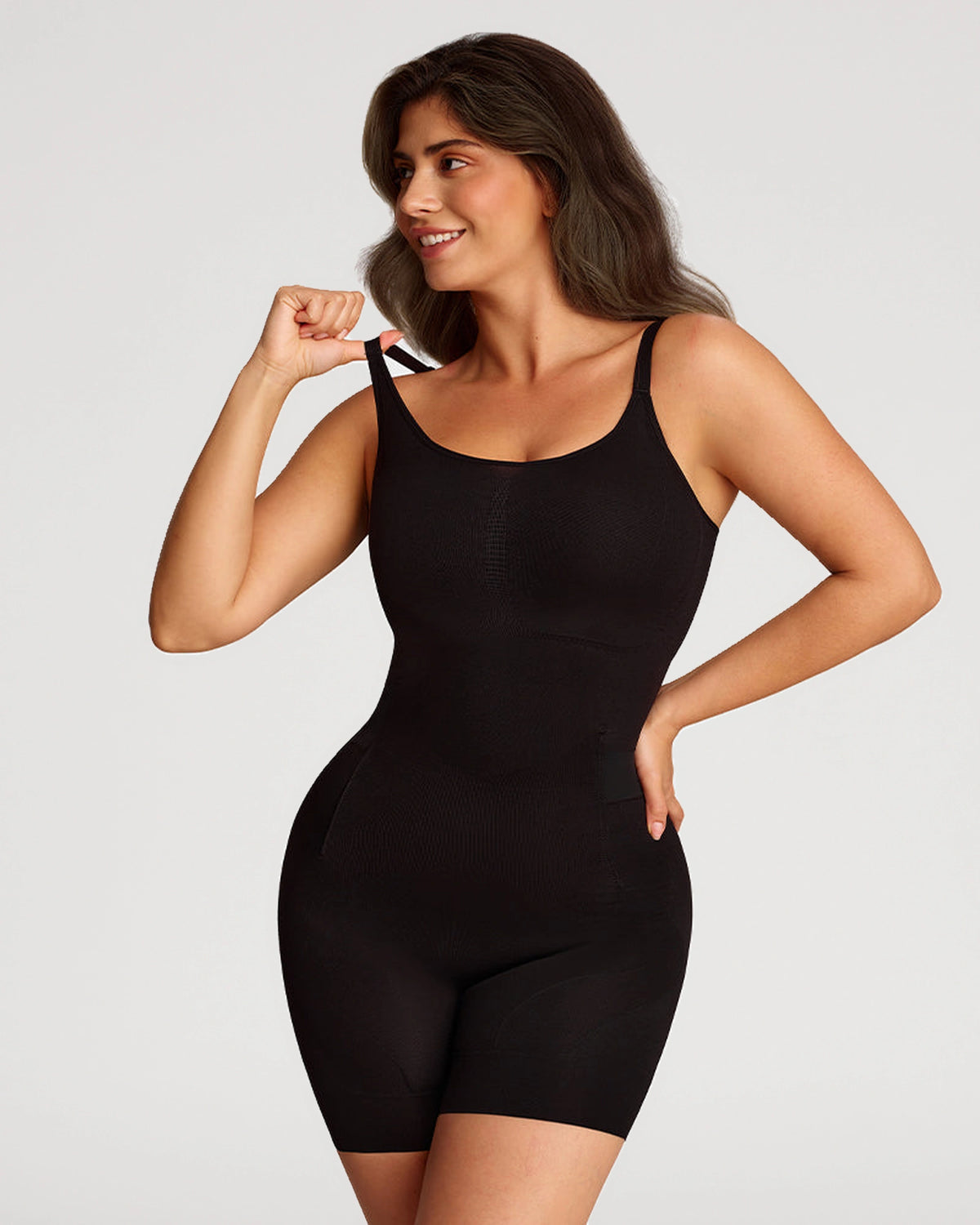 Soft contour view of the Seamless Full Body Sculpting Bodysuit | LilyCurve