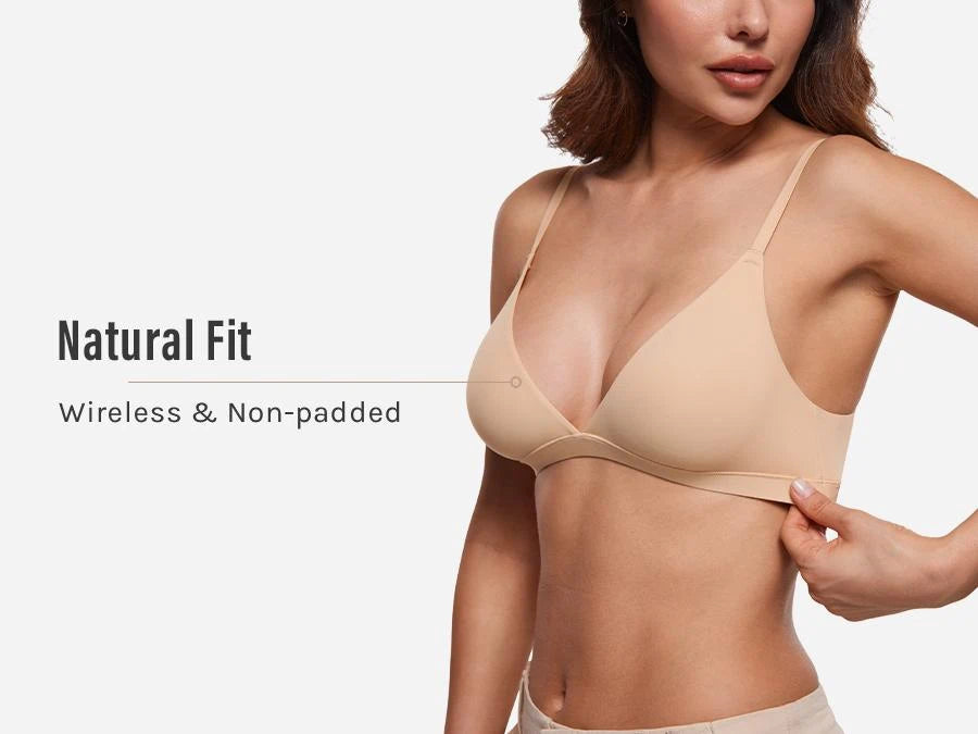 Wireless & Non-padded Comfort