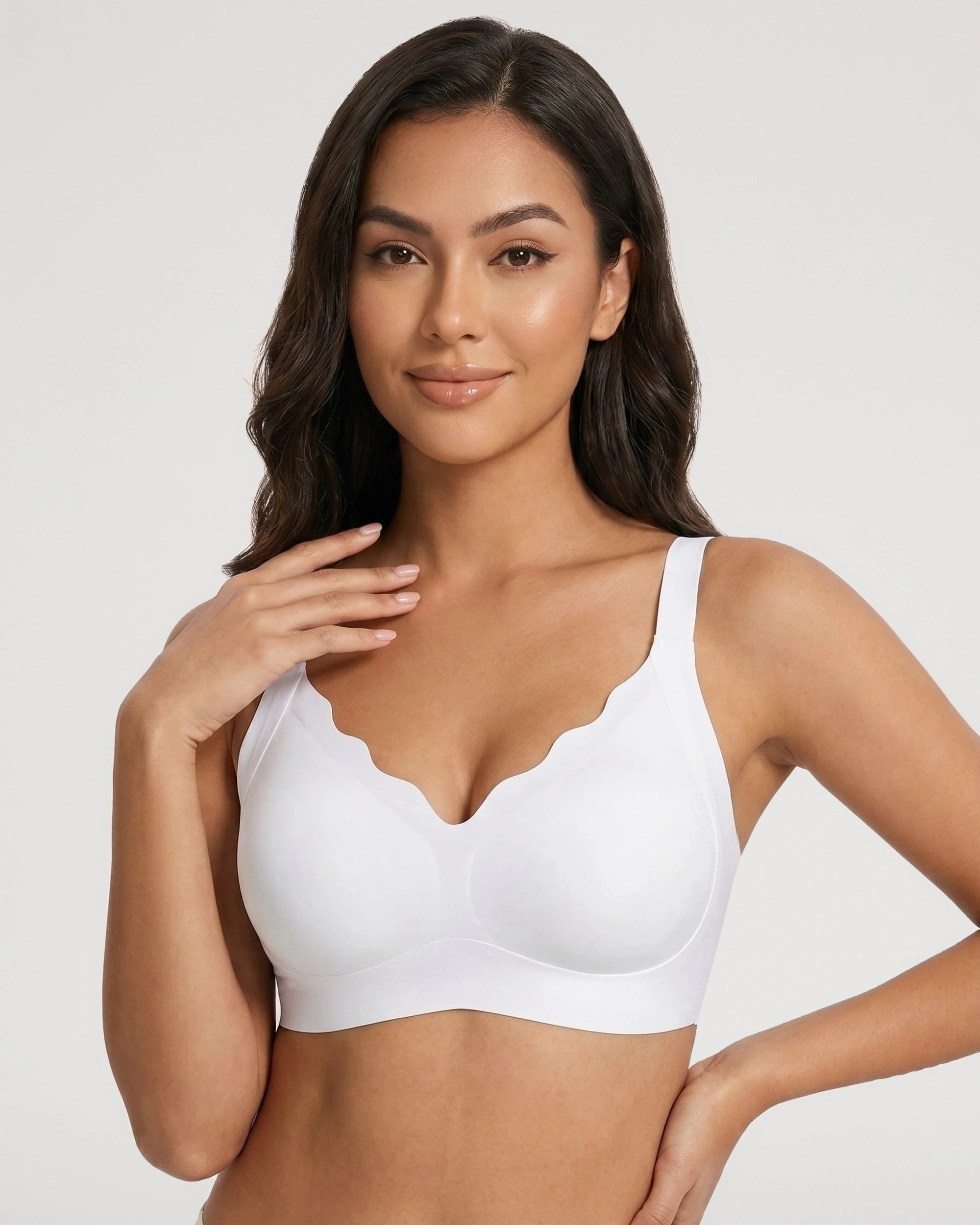 Comfort support view of this bra | LilyCurve