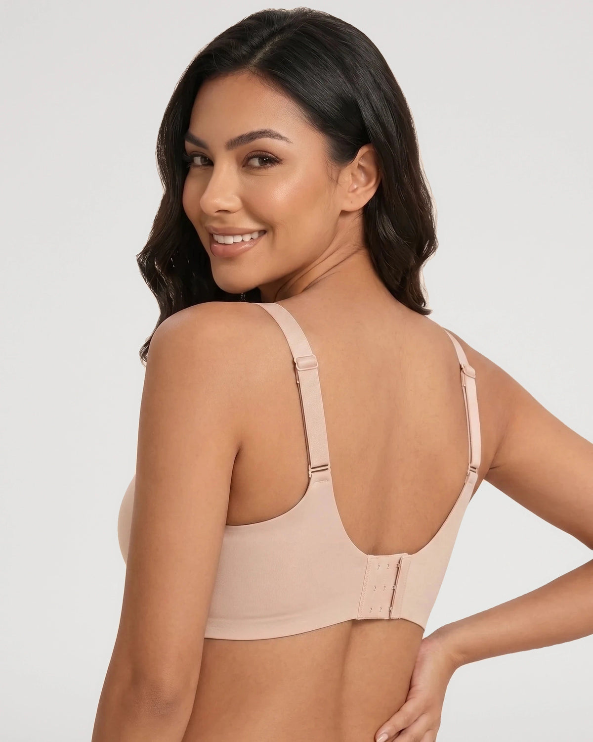 Fabric and finish detail on the Scalloped Push Up Jelly Bra | LilyCurve