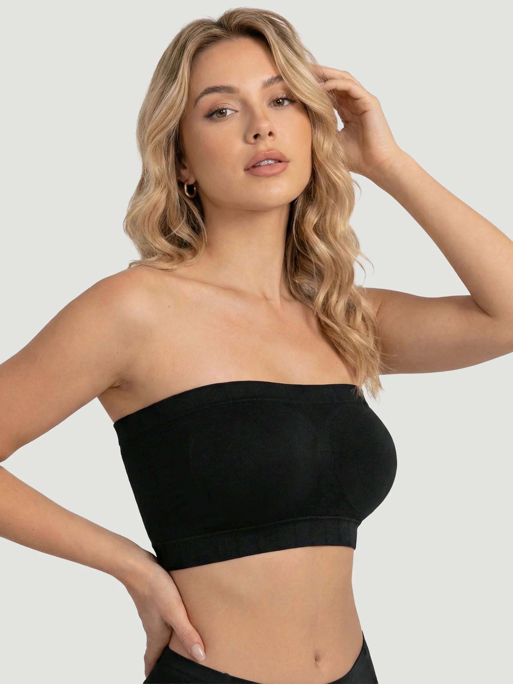 Convertible Strapless Bandeau Bra in S — multi-way strapless design, size 
