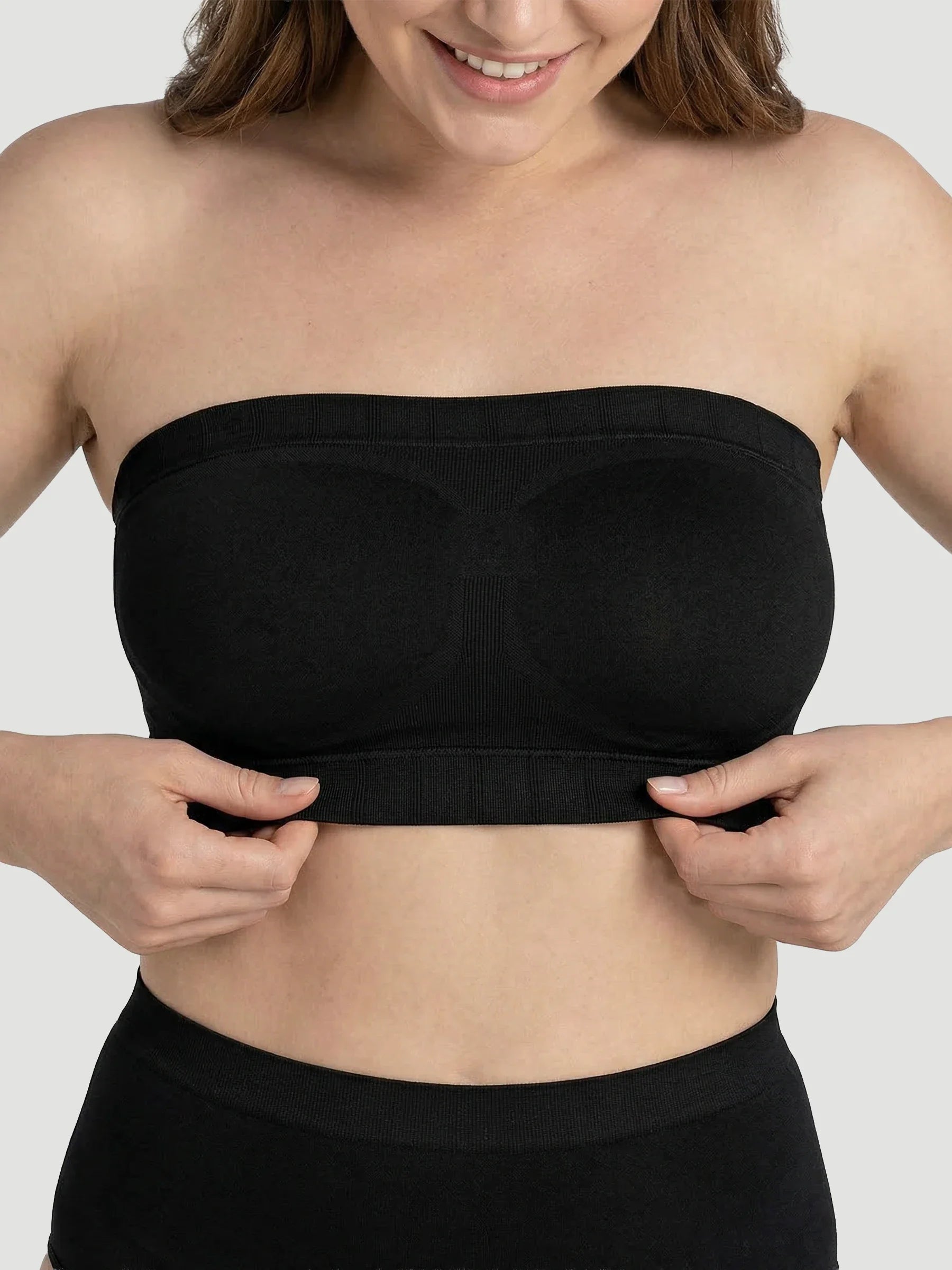 Convertible Strapless Bandeau Bra in 2XL — multi-way strapless design, size 