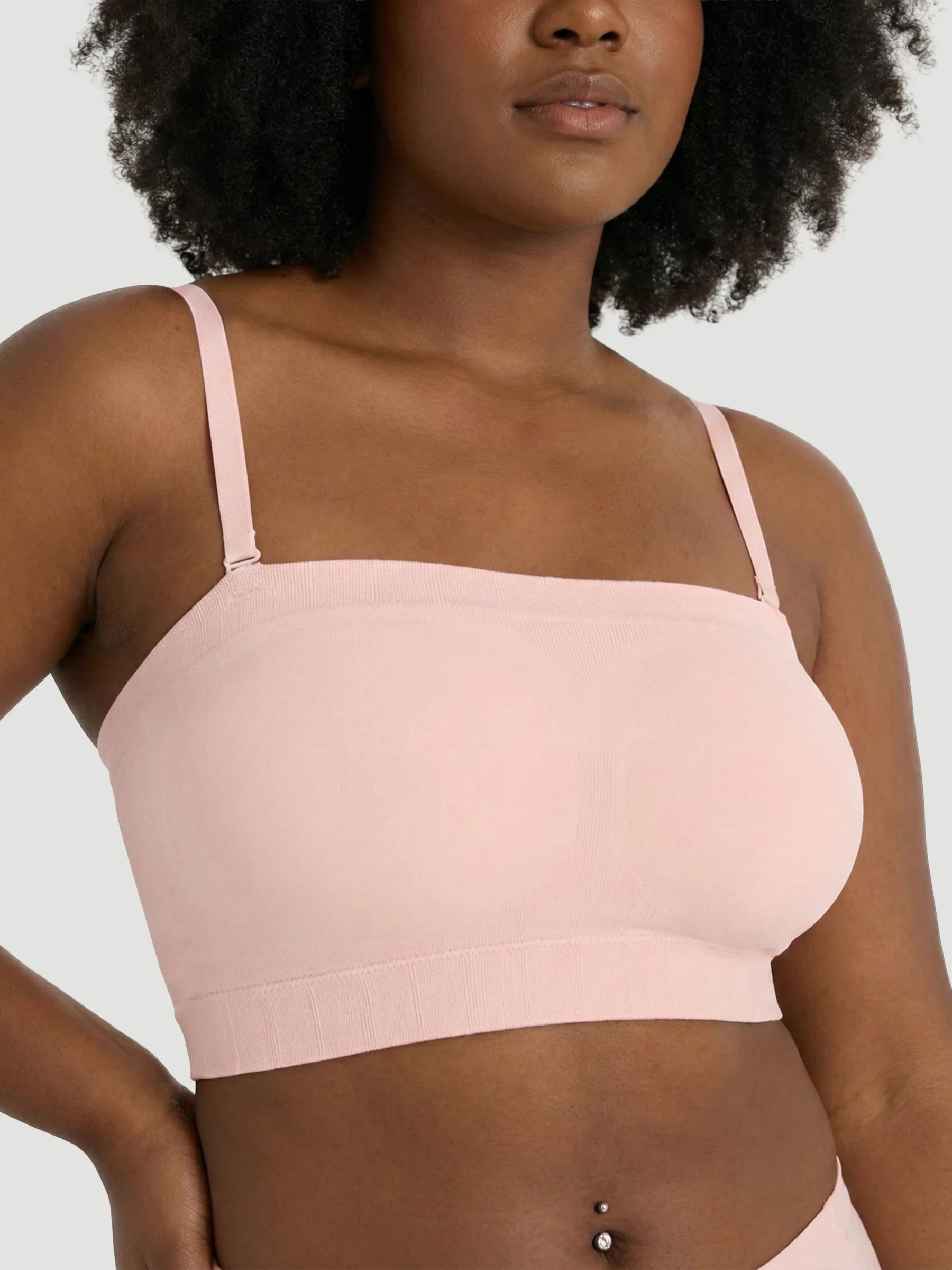 Convertible Strapless Bandeau Bra in 2XL — multi-way strapless design, size 