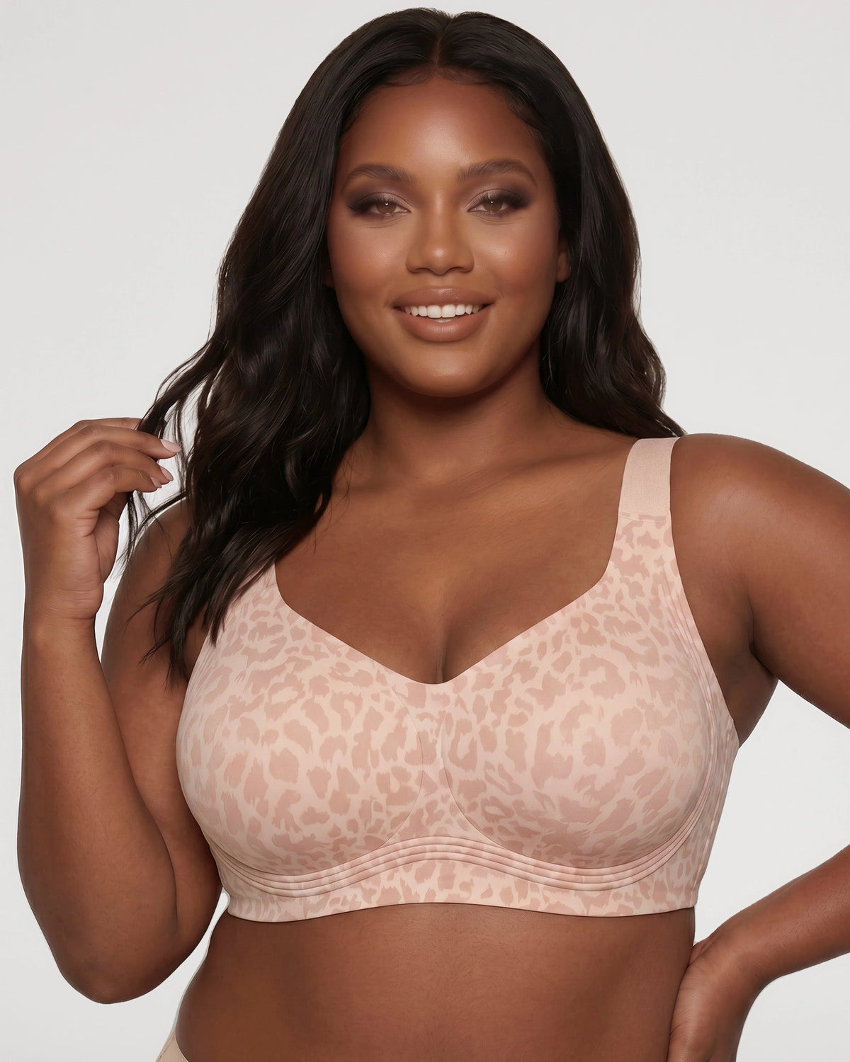 Comfort support view of this bra | LilyCurve