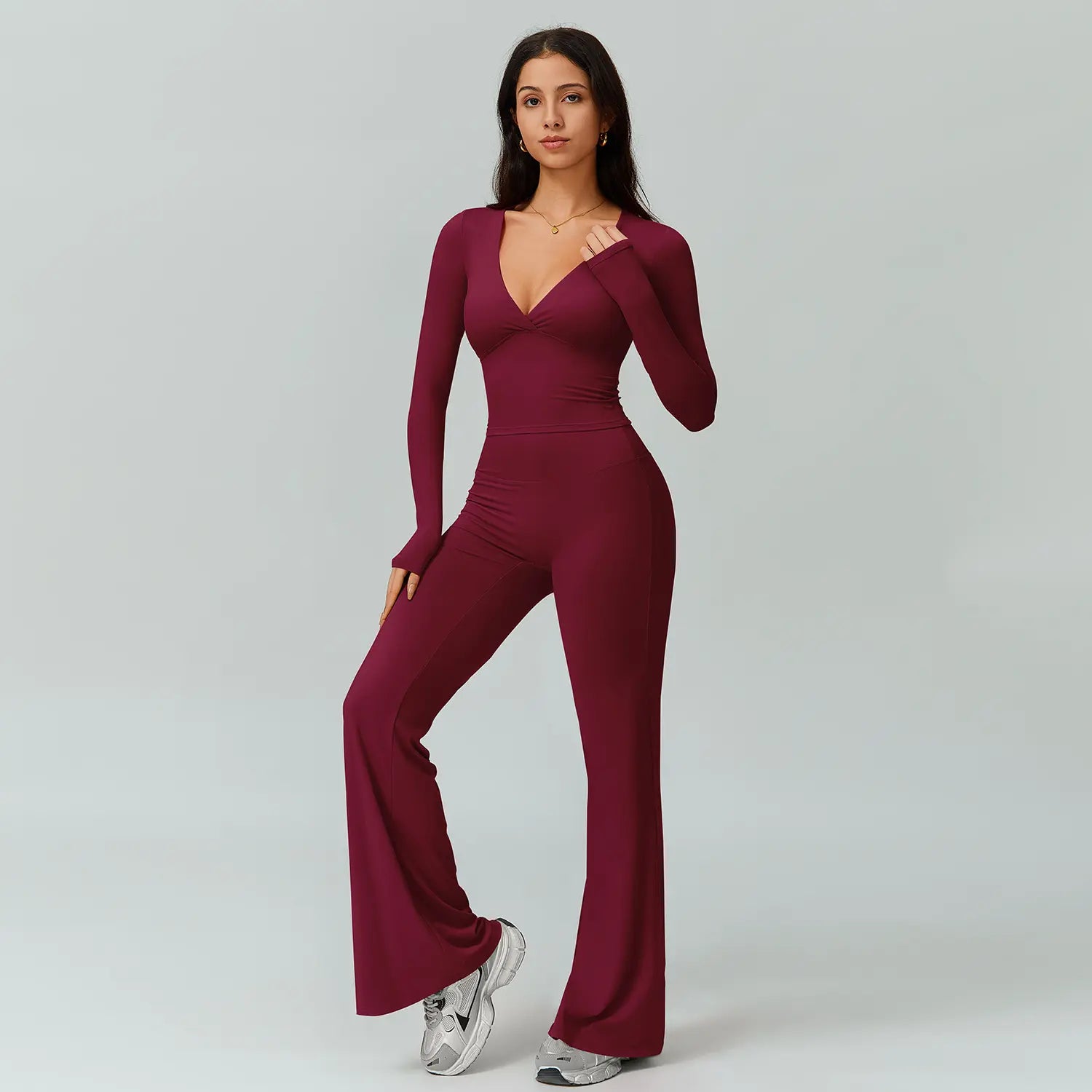 2-Piece High Stretch Sporty Activewear Set