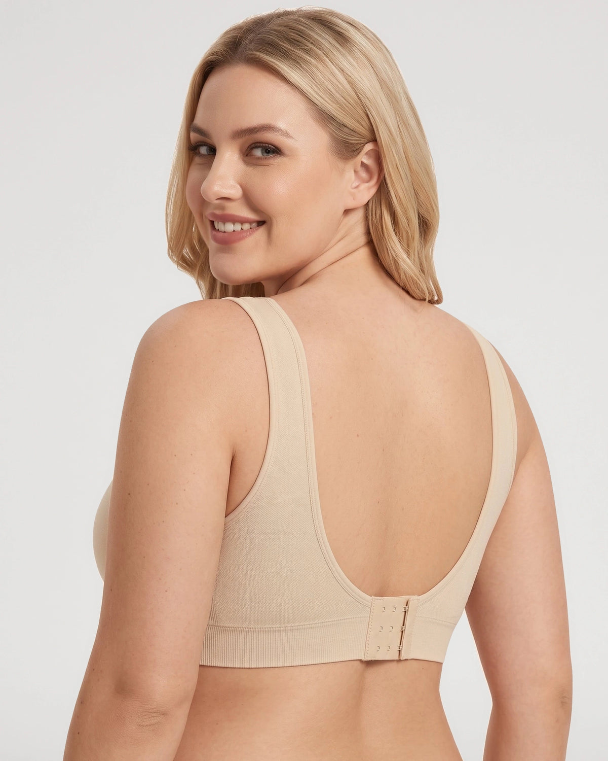 Strap and neckline view for the bra | LilyCurve