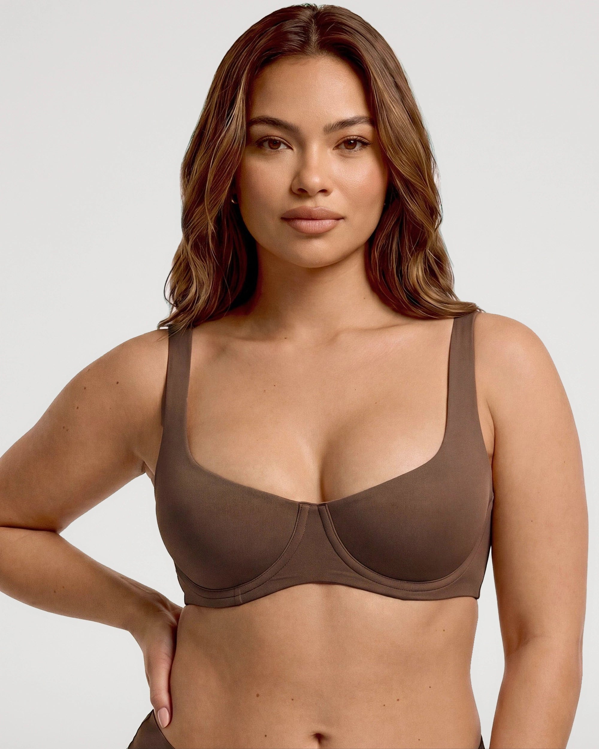 Comfort support view of this bra | LilyCurve