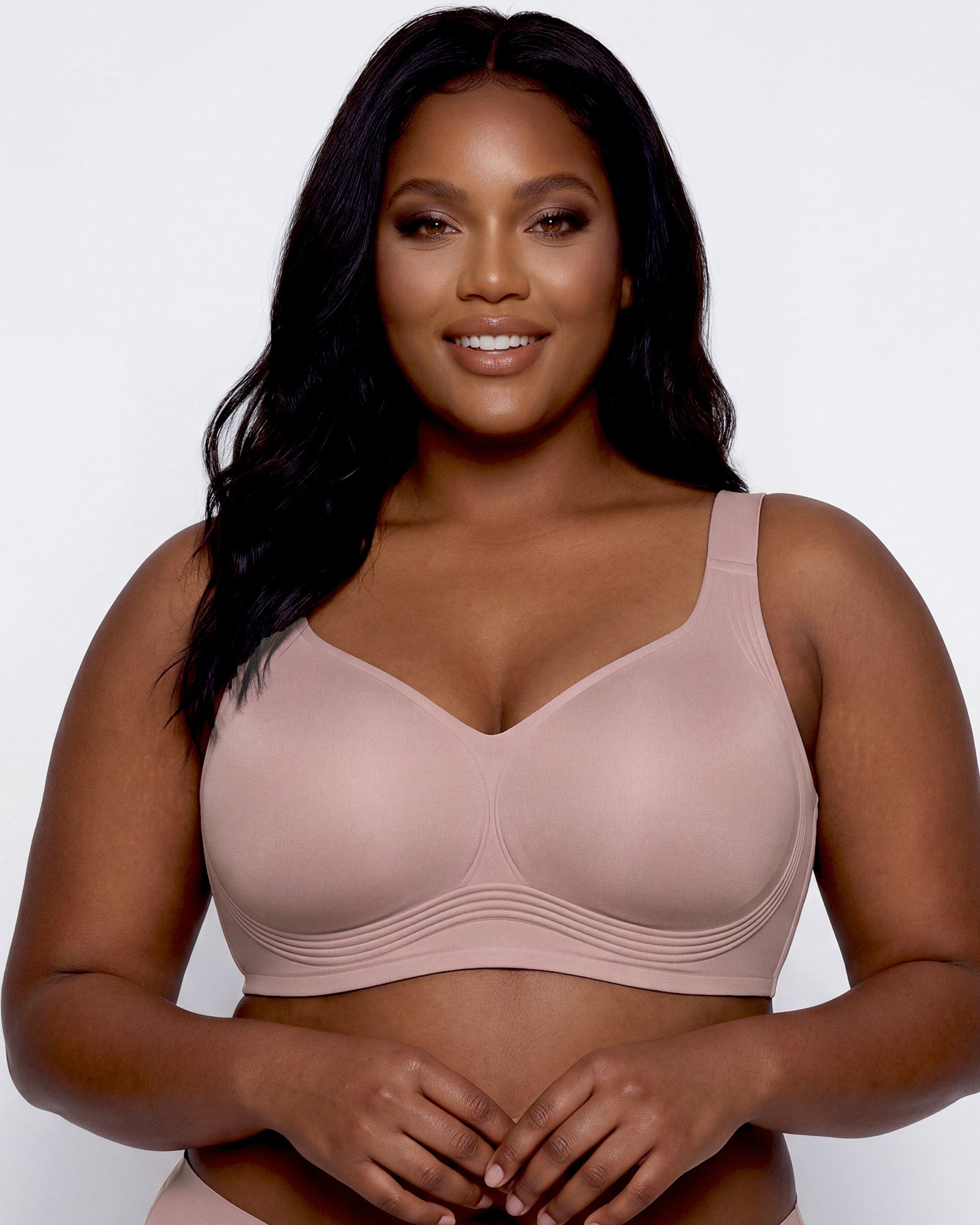 Wireless Full-Coverage Seamless Push-Up Jelly Bra