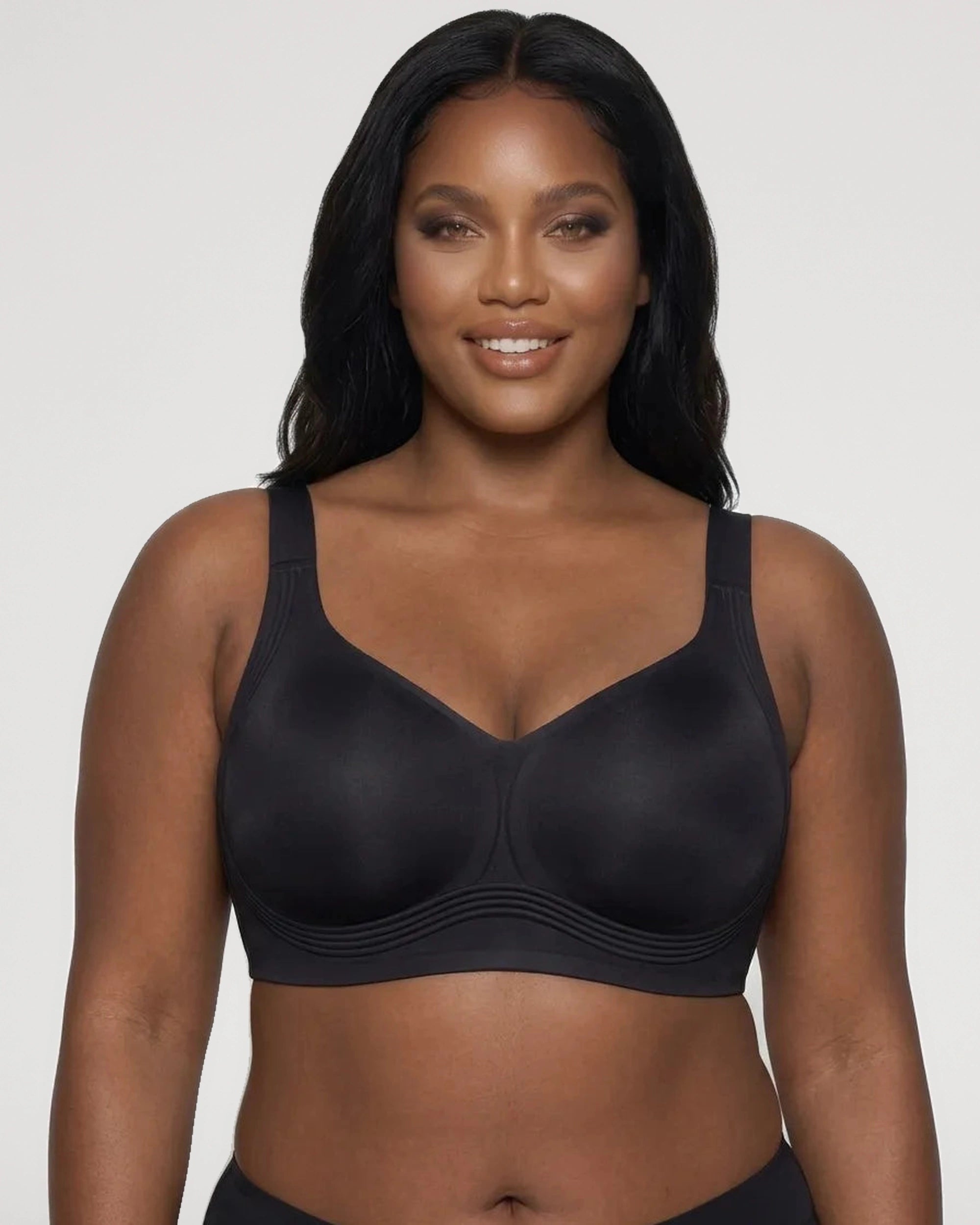 Strap and neckline view for the bra | LilyCurve