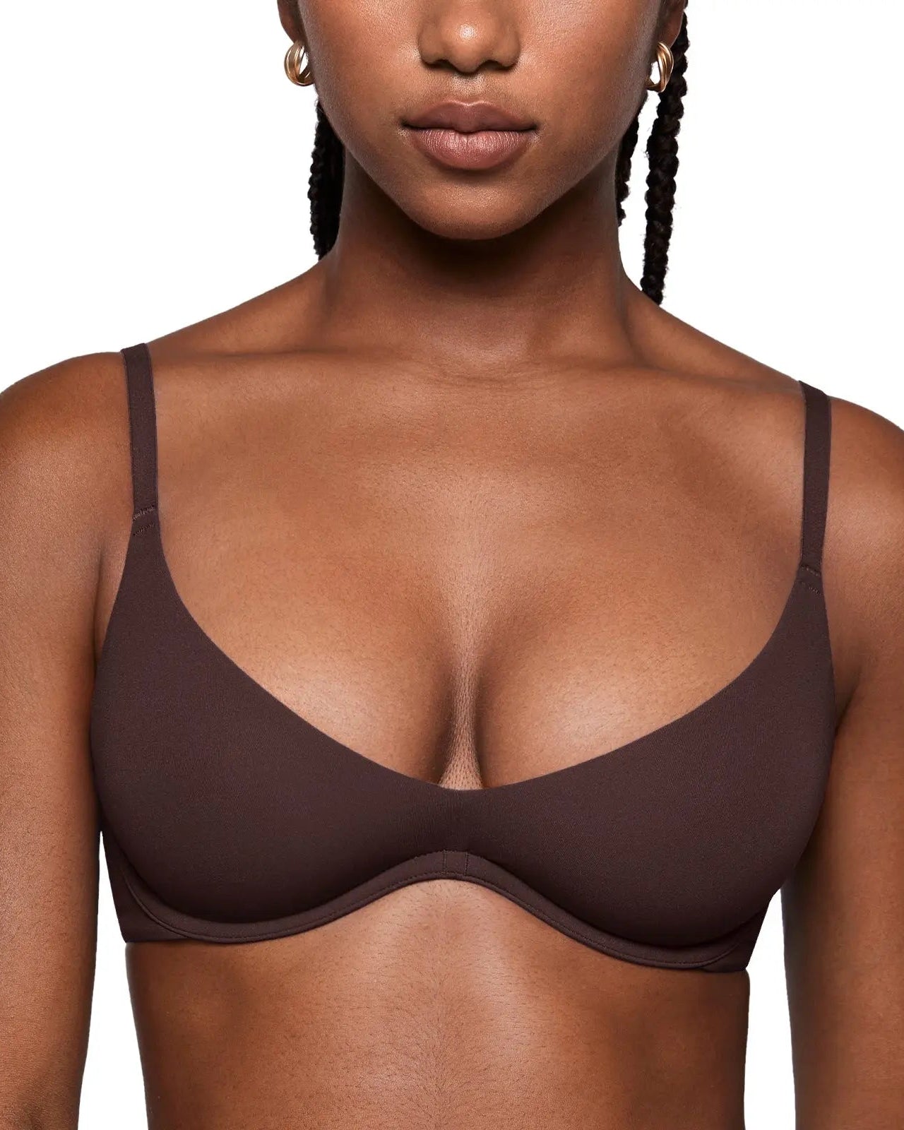 Inbarely Plus Plunge Unlined Balconette Bra