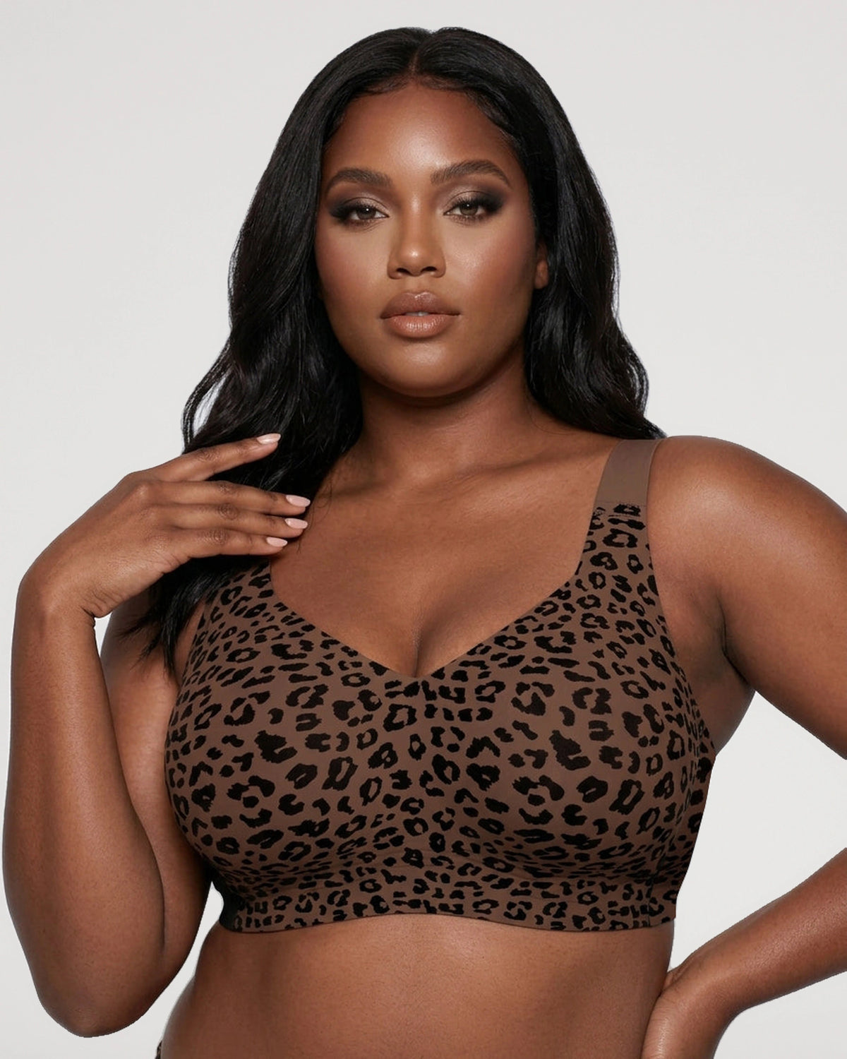 Comfort support view of this bra | LilyCurve