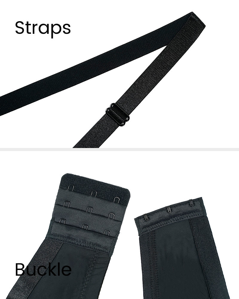 LilyCurve Lace Trim Molded Cup Underwire Bra with Removable Straps in NU