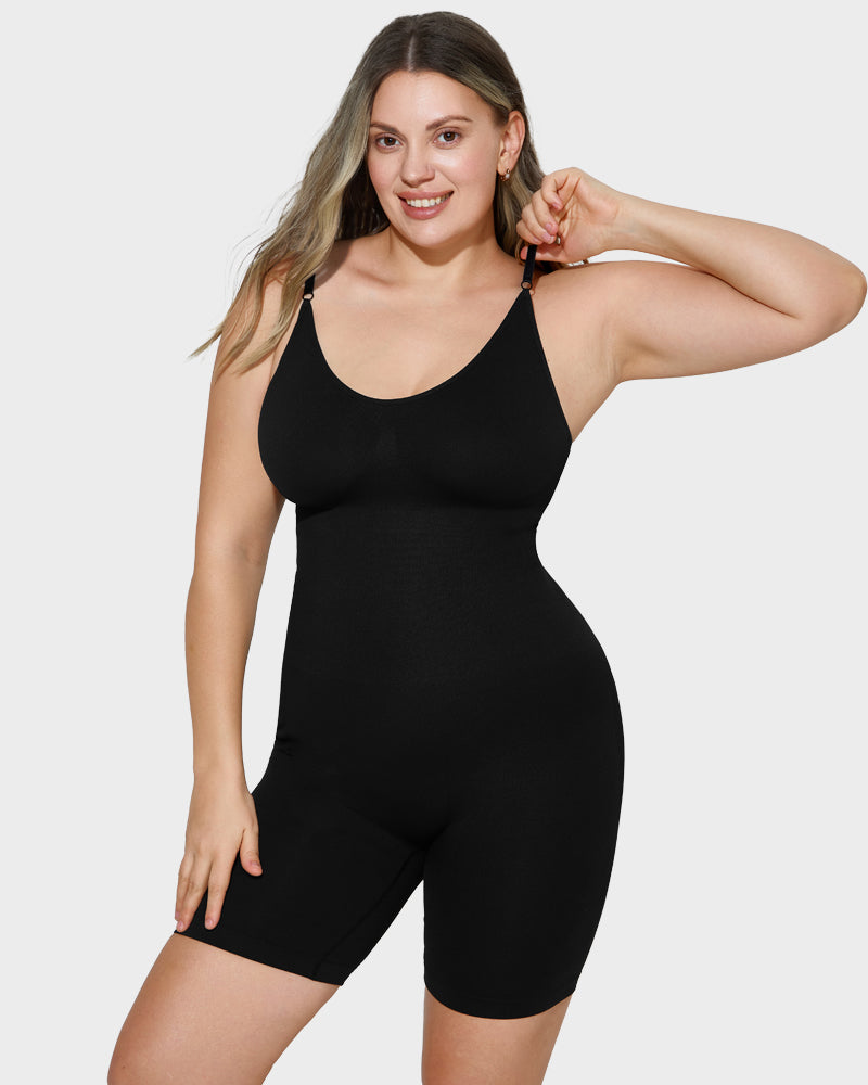 LilyCurve Everyday Sculpt Seamless Full Body Shaper in BN