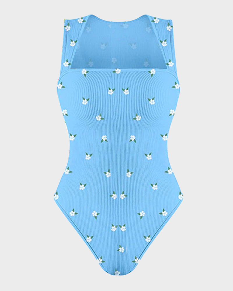 LilyCurve Sleeveless Tummy Control Tank Tops Bodysuits in PK