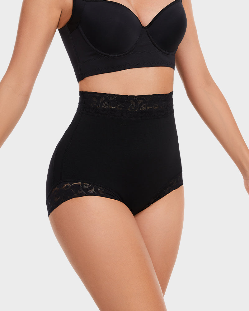 LilyCurve Butt Lifter Smoothing Brief in BK
