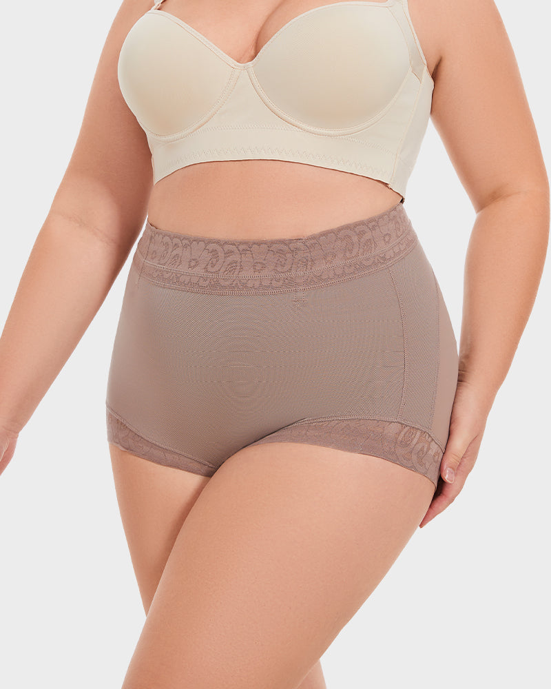 LilyCurve Butt Lifter Smoothing Brief in BK